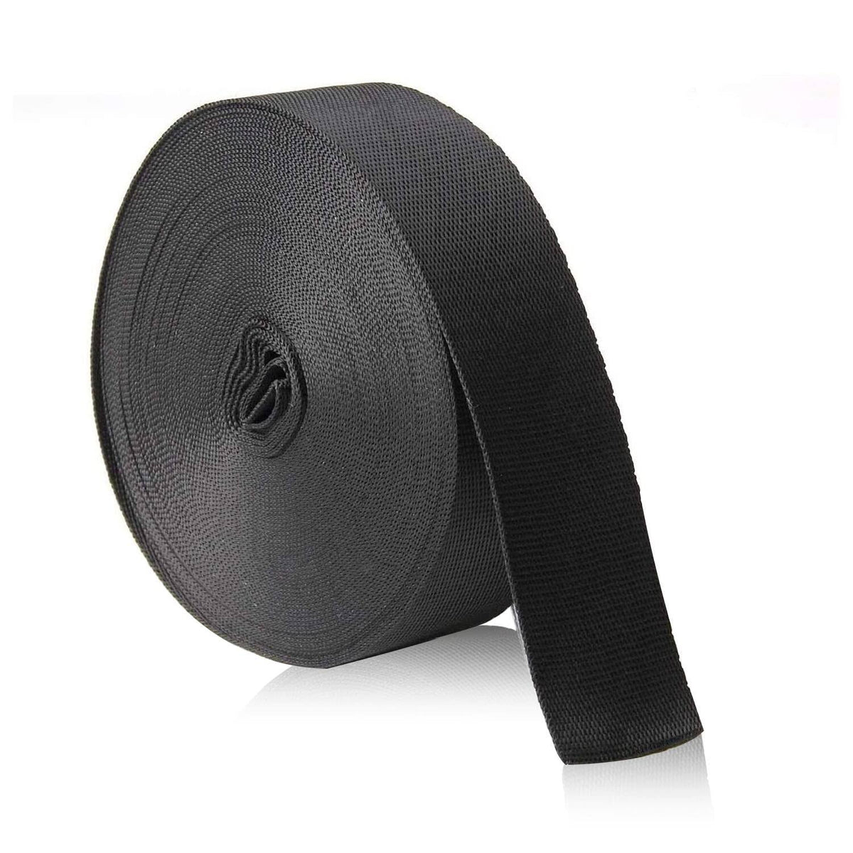 JIAKAI 1 inch Wide 10 Yards Nylon Heavy Duty Webbing Strap, Polypropylene Heavy Straps for Bags, Hammocks - Product image 1