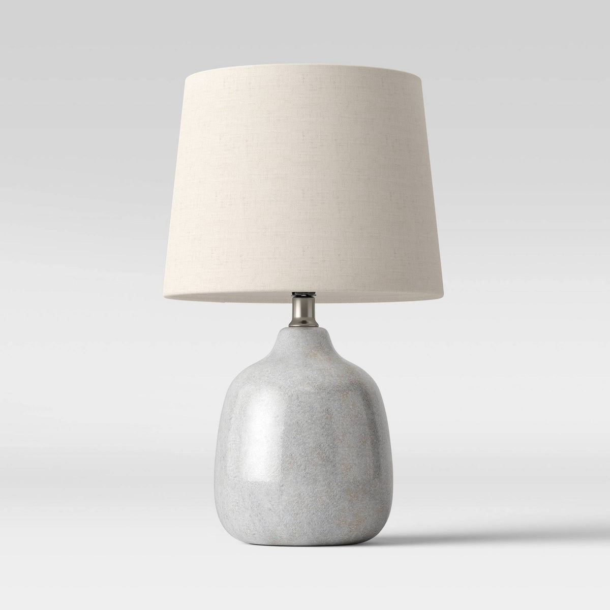 Assembled Ceramic Table Lamp (Includes LED Light Bulb) Gray - Threshold - Product image 1
