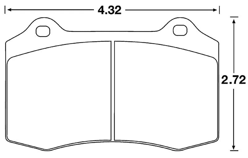 Hawk Performance HB194 Series Brake Pad
