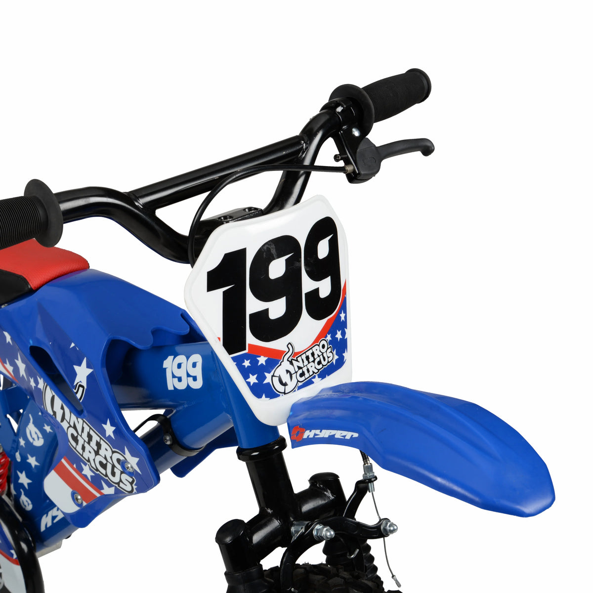 16" Hyper Bicycles Nitro Circus Motobike, Blue, Unisex, Child, Kids Age 4 - 8 Years - Product image 5
