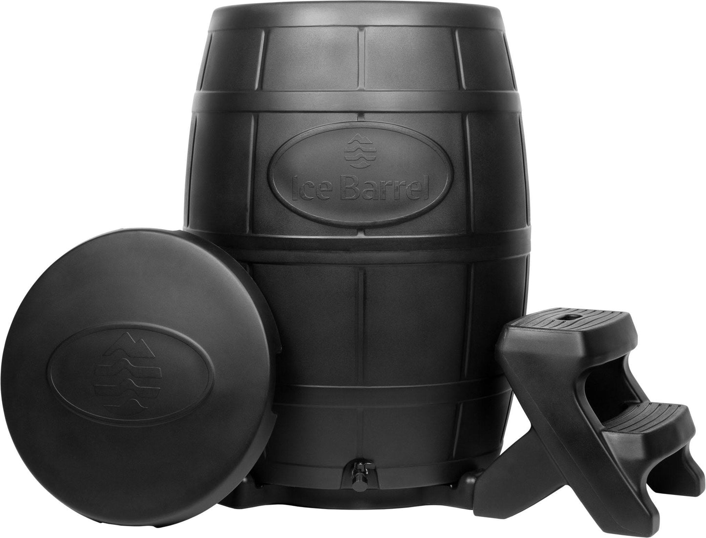 Ice Barrel Cold Plunge Ice Bath Training Charcoal Black - Product image 1