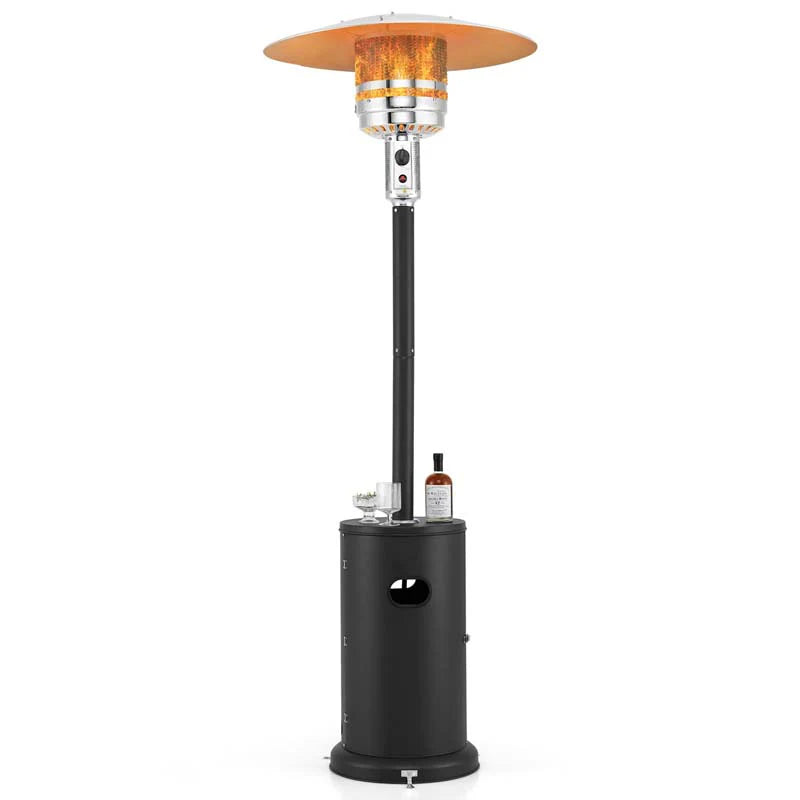 50, 000 BTU Propane Outdoor Heater, Round Patio Heater with Stainless Steel Burner, Tip-Over - Product image 1