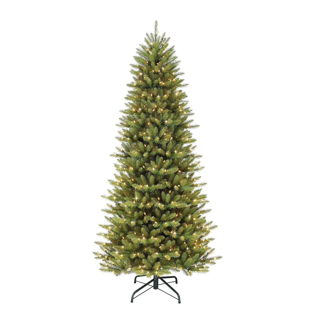 6.5 Foot Pre-Lit Slim Fraser Fir Artificial Christmas Tree with 350 UL Listed Clear Lights - Product image 1
