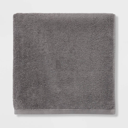 Oversized Everyday Bath Towel Dark Gray - Room Essentials
