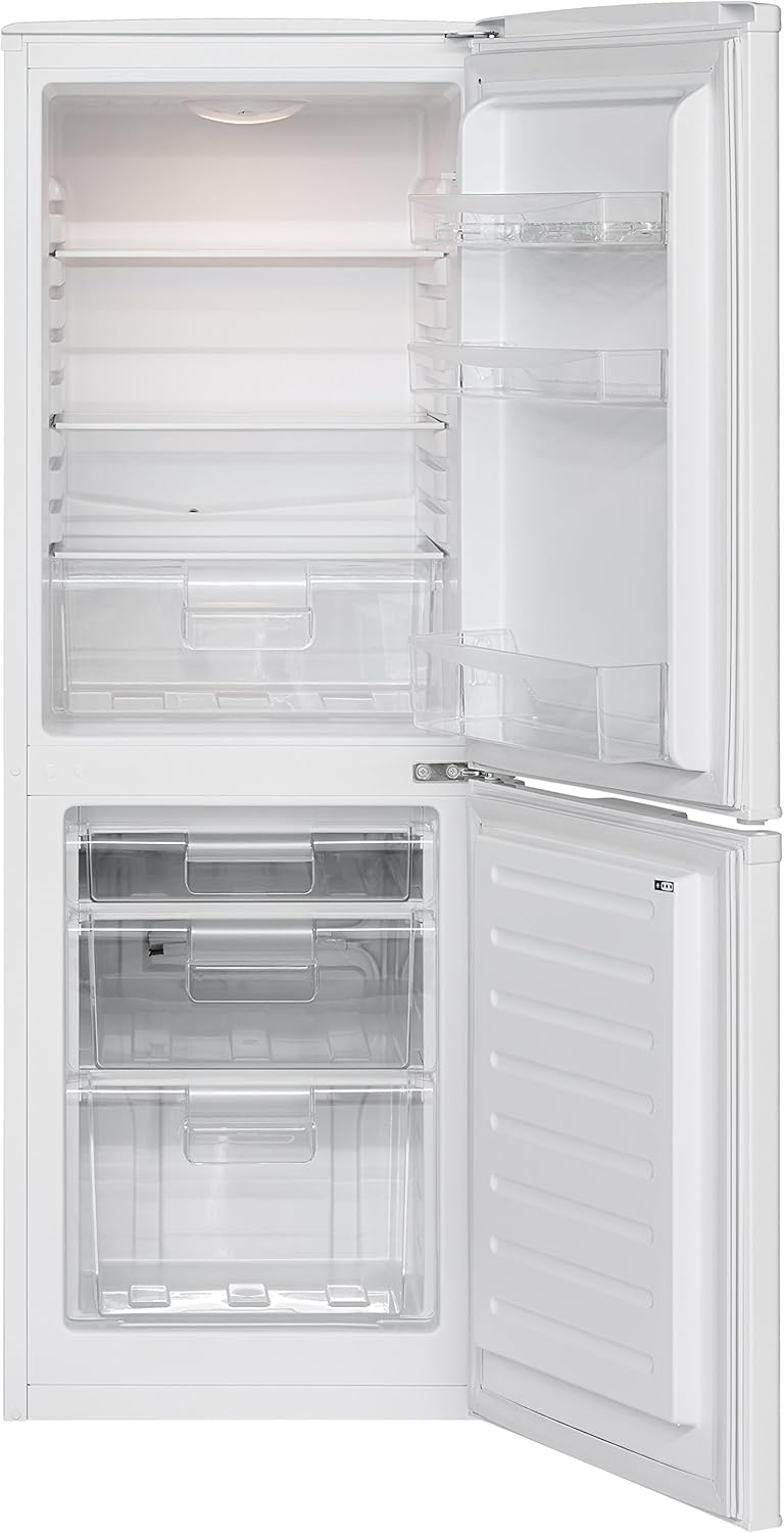 Bomann KG 320 fridge - freezer - Energy class A+++ - Height: 143.80 cm - 163 kWh/year - 112 liter fridge - 48 liter freezer White