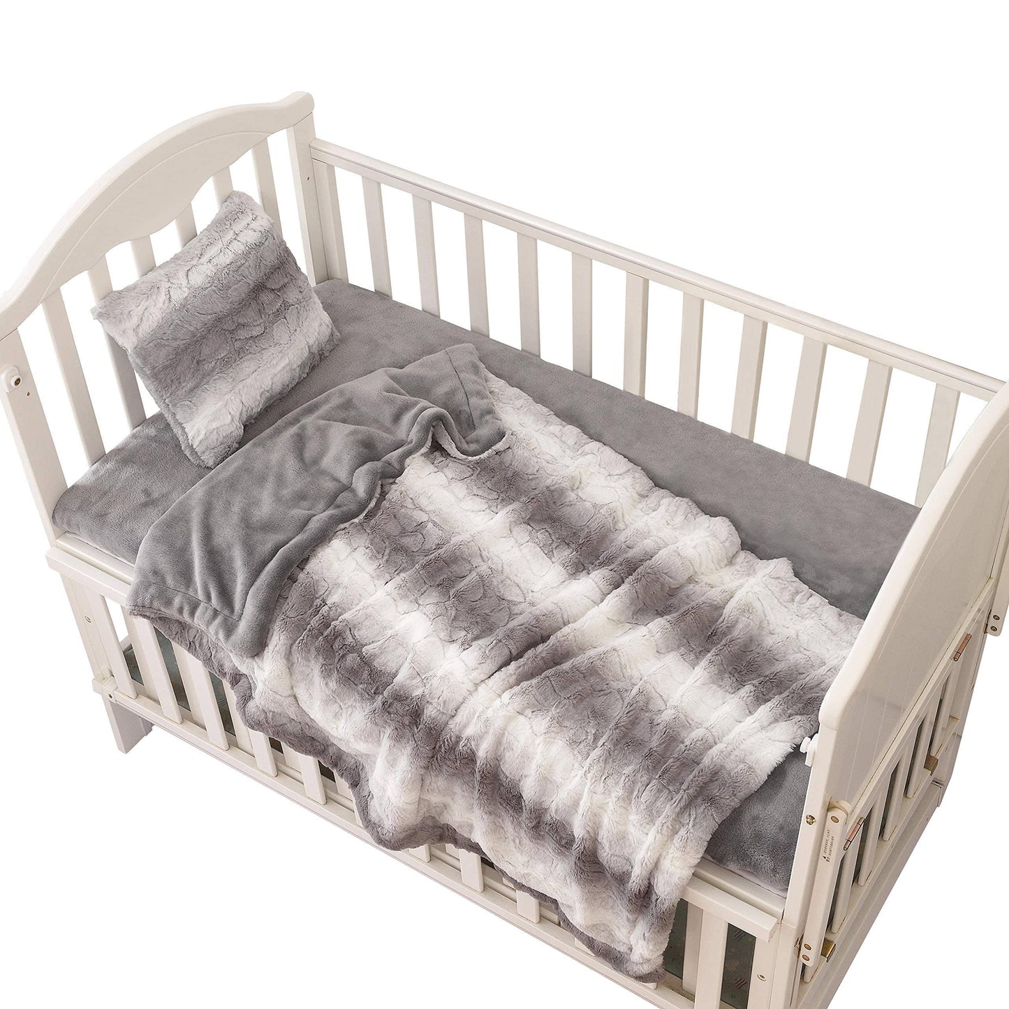 Bella & Saul Standard Crib Bedding Set - Toddler Bed 52x28 - Crib Bedding Set Girl - Product image 1