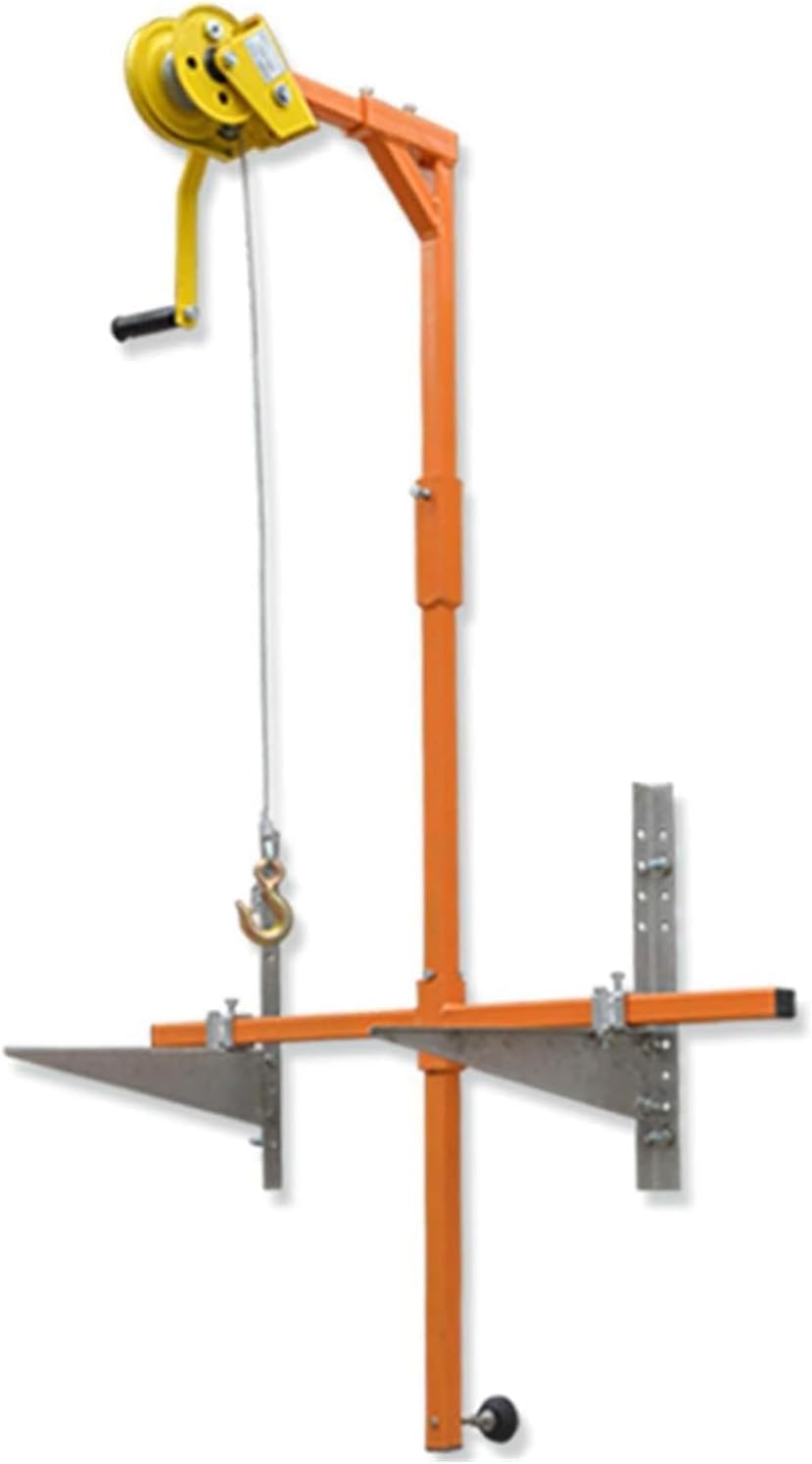 External Air Conditioning Machine Installation Small Crane Installation Suspension Crank Lifting Bracket Hand Crank Air Conditioning Lifting Tool,20M