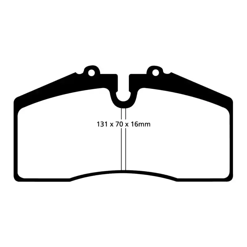 EBC Redstuff Front Brake Pads 05-21 Ford Mustang Saleen Brembo Front Calipers