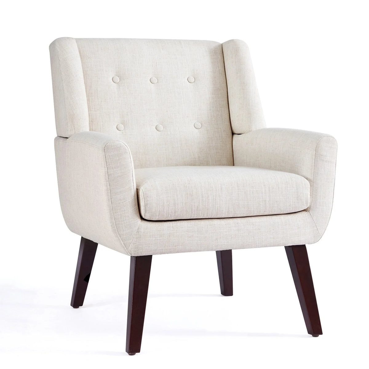 HUIMO Accent Chair, Button - Tufted Upholstered Living Room Chairs - Product image 2