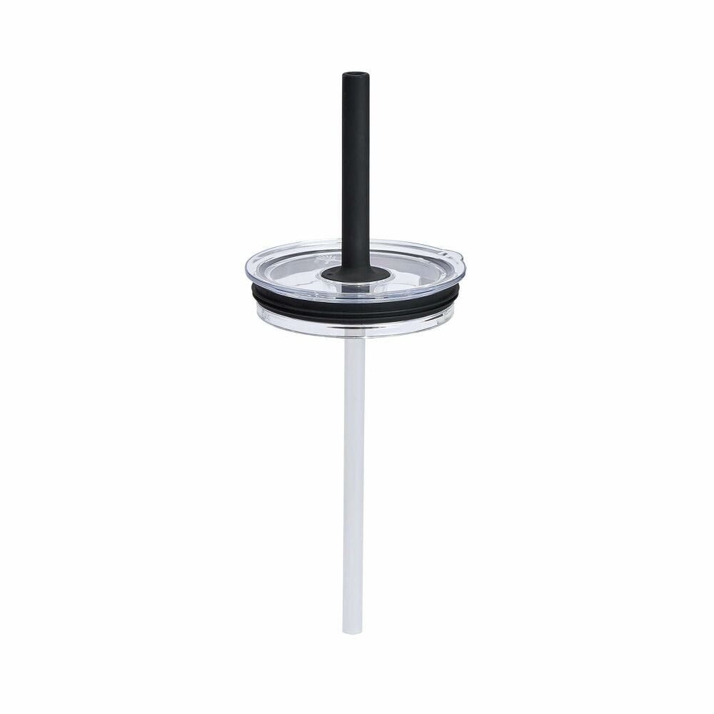 Medium Press-In Straw Lid - Clear
